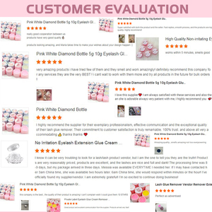 Dégommeur de Colle à Cils Marque Blanche Rapide Sûr Gros Crème Gel Rose Fraise Dégommeur de Colle à Cils - Product Image 6