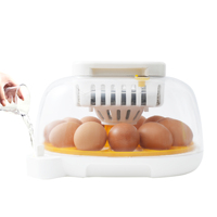 Incubateur à 12 œufs de forme ronde pour incubateur d'œufs entièrement automatique
