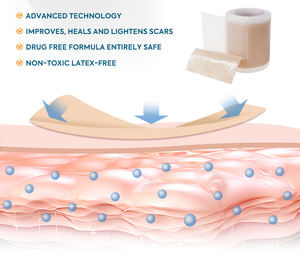 Feuilles imperméables invisibles de patch de cicatrice hydrocolloïde pour la protection de couverture de peau avec le port confortable durable - Product Image 4