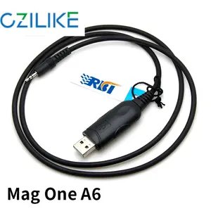 Cable de programación USB para Motorola Mag One A6,A8,EPR40 Q5 Q9 Q11 SMP418,SMP458,SMP468 SMP308,SMP328, SMP508,SMP528, SMP818