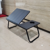 Support de bureau pour ordinateur portable en gros Table d'ordinateur portable réglable sur le lit
