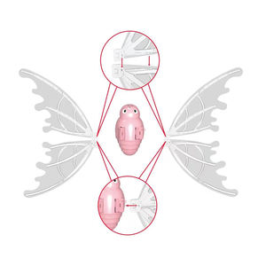 Ali da Principessa Automatiche Luminose Bemay Toy, Ali Luminose per Bambine con Cinghie Posteriori, Giocattolo Regalo per Giochi di Ruolo - Product Image 3