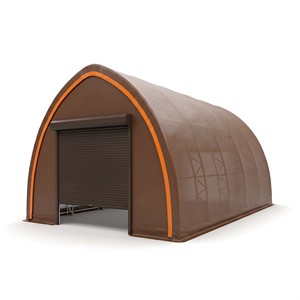 Estructura <span class=keywords><strong>de</strong></span> acero galvanizado para cobertizo <span class=keywords><strong>de</strong></span> 6m, almacenamiento <span class=keywords><strong>de</strong></span> tela, cobertizo redondo <span class=keywords><strong>de</strong></span> 5000 m², para granja, nave, puerta, equipo cosechador y cosechadora - Product Image 5