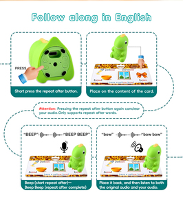 NUEVO Aprende Fonética con 800 Tarjetas Didácticas Interactivas en Inglés, Juguete Educativo para Niños - Product Image 5