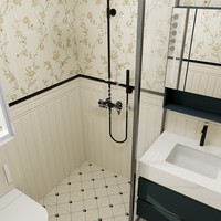 Carrelage mural effet crème 400x800mm, carrelage décoratif pleine masse en porcelaine mate à veinage continu pour salle de bain et cuisine