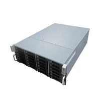 1u 2u Matx Rackmount Server 12 Bay Nas Chassis Hotswap 500 Series Aluminium Audio for Gear Manufacturers Rack Cover Custom