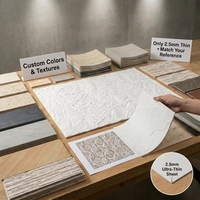 Panneau de pierre flexible OEM, couleur et texture personnalisées, plaque de pierre artificielle pour les projets architecturaux, les entrepreneurs en bâtiment et les travaux de construction