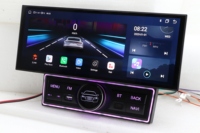 Pantalla de Radio Android Universal para Automóvil de 12.3 Pulgadas, Reproductor Estéreo para Todos los Automóviles, Carplay, Wifi, Audio BT con Botón Tipo C 4G