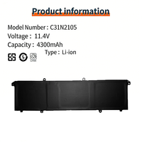Batterie d'ordinateur portable C31N2105 pour Asus K3502Z K3402Z X1403 M3402R M3502R M5402 M5602 M6500R TP3402 11.4v 70WH Batterie d'ordinateur portable