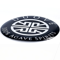 Étiquettes personnalisées en résine époxy, autocollants 3D en forme de dôme, ronds, imperméables, résistants aux UV, logo pour jouets, artisanat DIY, badges, décalcomanies