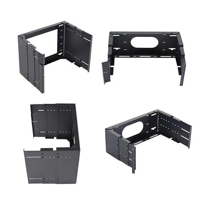 19" Wall Mount Bracket Adjustable Depth Open Rack Server 22U-47U Custom Cabinet Enclosure OEM