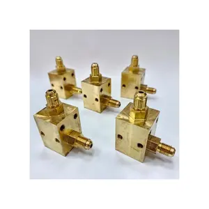 Taiwan Brand Professional CNC Conductive Copper Parts Copper Connector With Processing Service