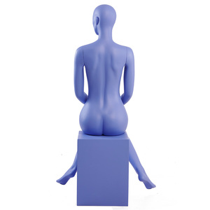 Manơcan nữ ngồi toàn thân bằng sợi thủy tinh cao cấp, sống động như thật, gợi cảm năm 2021 - Product Image 4