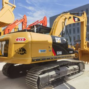 Excavateur hydraulique d'occasion sur chenilles CAT 320D Excavateur moyen 20 tonnes usada Caterpillar 320 320d 320d2 - Product Image 1