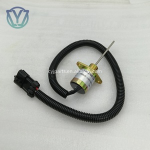วาล์วโซลินอยด์หยุดเครื่องขุดรุ่น 1503ES-12A5UC9SCC28 สำหรับ U-15 U-17 U-30 KX135 และอะไหล่เครื่องจักรก่อสร้างอื่นๆ - Product Image 2