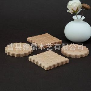 Wooden Cookie Coaster Thin 0.2 0.4 In Reusable Home Use - Product Image 5