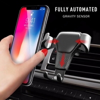Suporte gps para iphone 11 xs x xr 7 xiaomi, suporte móvel de montagem por clipe para ventilação de telefone celular, 1 peça