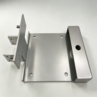 Boîtier électronique en tôle métallique sur mesure, châssis métallique de précision, support de montage en aluminium anodisé, boîtier en acier inoxydable brossé