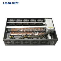 Boîtier pour carte mère B250 12 gpu, 5.5CM d'espacement, boîtier pour serveur 12 cartes gpu avec alimentation 2500w 3300w