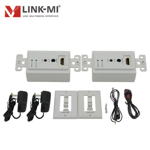 1080P 60 м HDMI WallPlate удлинитель передатчик приемник через один кабель UTP (cat5e/6) Поддержка 3D & IR - Product Image 4