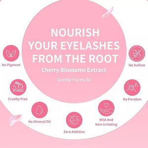 <span class=keywords><strong>Faux</strong></span> Shampooing pour <span class=keywords><strong>cils</strong></span> en vrac de marque privée Fabricant de bouteille de mousse nettoyante Gel de bain Bouteille nettoyante Gel - Product Image 3