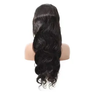 Cheap wholesale Factory hot selling wig unprocessed human 10 inch body 13*4 transparent wig