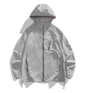 Vêtements <span class=keywords><strong>de</strong></span> protection solaire UPF50 anti-ultraviolets pour hommes et femmes, respirants, fins, pour l'été, <span class=keywords><strong>veste</strong></span> <span class=keywords><strong>de</strong></span> pêche à col montant pour activités <span class=keywords><strong>de</strong></span> plein air - Product Image 3