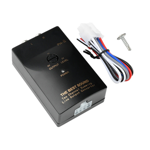 PH-<span class=keywords><strong>2</strong></span> araba Stereo ses dönüştürücü <span class=keywords><strong>rca</strong></span>-hoparlör amplifikatör yüksek düşük seviye hat çıkışı dönüştürücü adaptör kablolama ayarlanabilir AutoPart - Product Image 2