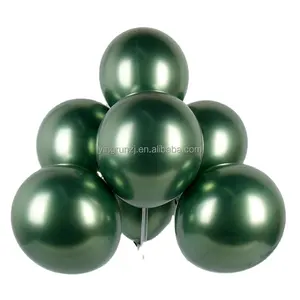 12 Inch Pearl Chrome Balloons Latex Metallic Helium Chrome Balloons Ballon Globos Metalicos