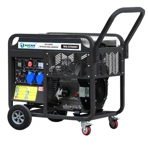 Silent Diesel Generator Generator 22kw Portable Diesel Generator Electric Start Key