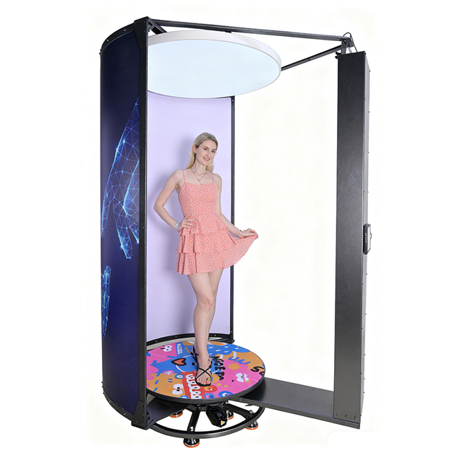 Automatic 360 3D Scanner with High-Speed USB3.0 for Scanning Humans Pets Small Objects-Industrial Grade in Stock