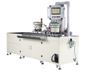 Automatic high effiction induction thermocouple brazing welding machine