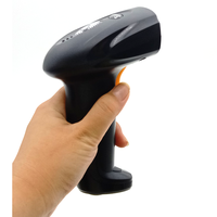 Lecteur de codes-barres sans fil 2.4G + Blue Tooth 2D Laser Barcode Reader