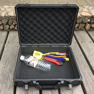 Estuche <span class=keywords><strong>de</strong></span> <span class=keywords><strong>herramientas</strong></span> <span class=keywords><strong>de</strong></span> aluminio portátil <span class=keywords><strong>de</strong></span> fábrica <span class=keywords><strong>Maleta</strong></span> Caja <span class=keywords><strong>de</strong></span> <span class=keywords><strong>herramientas</strong></span> Altavoces <span class=keywords><strong>de</strong></span> seguridad resistentes Estuche <span class=keywords><strong>de</strong></span> cuchillo <span class=keywords><strong>de</strong></span> cuero con espuma - Product Image 4
