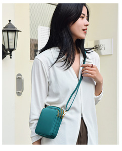 Three Zipper <strong>Cell</strong> <strong>Phone</strong> <strong>Bag</strong> Waterproof Nylon <strong>Cute</strong> Crossbody <strong>Cell</strong> <strong>Phone</strong> Purse Smartphone Wallet <strong>Bag</strong> for Women - Product Image 4