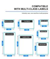 Impresora de Etiquetas Térmica de Alta Calidad 4*6 Phomemo PM241BT o Impresora Térmica con Conexión USB para Teléfono y Computadora