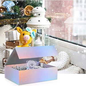Custom Wholesale <b>Gift</b> Packaging <b>Box</b> Clothing Folding Cardboard Magnetic <b>Box</b> - Product Image 5