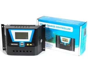 Tự động sạc PWM năng lượng mặt trời điều khiển Off Grid chất lượng tốt nhôm 60A PWM năng lượng mặt trời charge controller