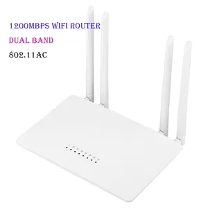 最佳5GHz wifi路由器千兆字节双频2023千兆以太网端口1200Mbps无线路由器
