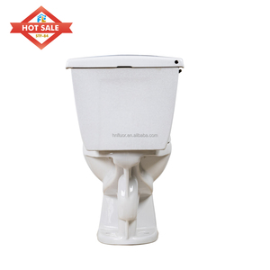 Inodoro de dos piezas de cerámica con sifón <span class=keywords><strong>en</strong></span> S alargado, estándar CE, para montaje <span class=keywords><strong>en</strong></span> suelo, sanitario, venta al por mayor de fábrica para baño - Product Image 3