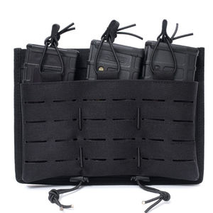 กีฬากลางแจ้ง1000D ยุทธวิธีเลเซอร์ตัดสาม Molle ปืนนิตยสารกระเป๋าปืนเพนท์บอลนิตยสาร Mag กระเป๋า - Product Image 1