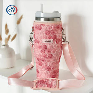 OKKPETS パーソナライズ ピオニーパップ 調節可能ネックハーネス カスタムロゴ 快適 リード＆カラーバンドル 犬用ハーネスセット - Product Image 6