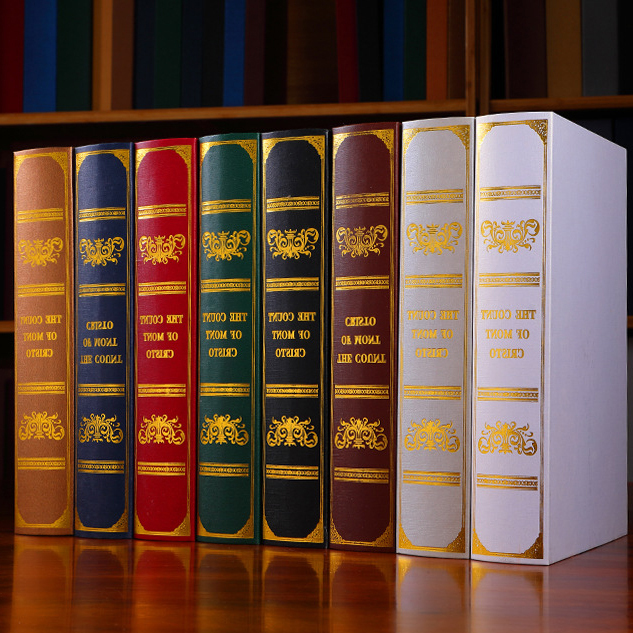 Fake Blank Books for Decor Decoration Accessories Home Decor Coffee Table Model Books