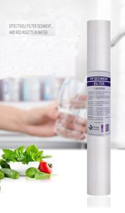 Venta Directa de Fábrica de Filtros de Agua: Cartucho de Filtro de Algodón PP de 20 Pulgadas y 1 Micrón (Precio de Fábrica) - Product Image 2