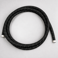 Tuyau de carburant en PTFE AN6, tube flexible tressé en fibre d'aramide, gaine lisse, antistatique, haute température, résistant au feu