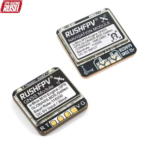 RUSHFPV GNSS Pro Mini Micro M10 โมดูล GPS 10HZ พร้อมเสาอากาศเซรามิกในตัว สำหรับโดรน RC FPV Freestyle อะไหล่ DIY - Product Image 3