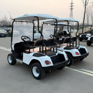 Voiture de <span class=keywords><strong>golf</strong></span> électrique compacte chinoise tout-terrain 2 places avec batterie au lithium et support de sac - Product Image 4
