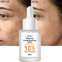 Sérum Éclaircissant Visage 30ml Anti-Taches et Anti-Rousseurs Soin Vitamine C Collagène Céramide Centella OEM Marque Privée