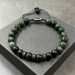 Natural Stone <b>Bracelet</b> Colorful Glass Beaded Personal Growth Expert Private Label Jewelry Trade Assurance - Product Image 1