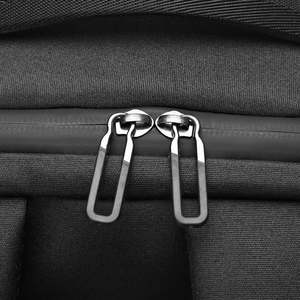 Mochila USB Antirrobo Mochila inteligente para computadora portátil Bag17 Gran capacidad Multifunción Nylon Rosa Suave Moda Negro Impermeable - Product Image 4